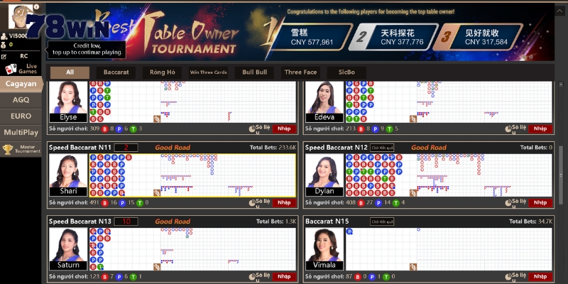 Tính Năng Của AG Casino Tại 78win