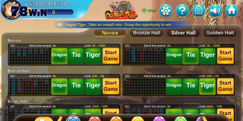 Top game bài trên điện thoại đó là Đầu Rồng Hổ 